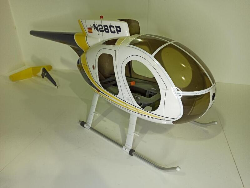 FUSELAJE HUGES 500 THUNDER TIGUER