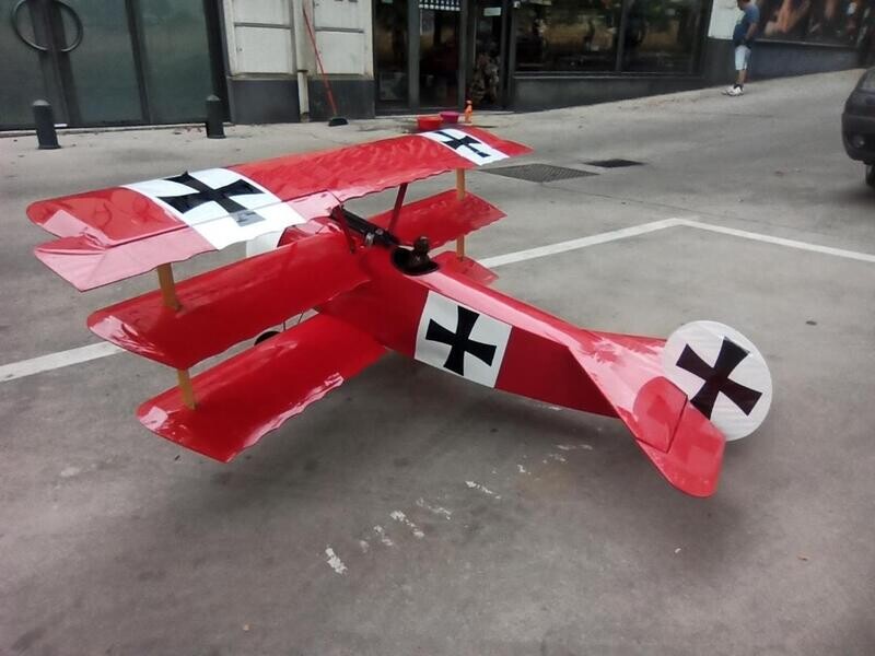 FOKER DR1 GREAT PLANES SOLO PROBADO