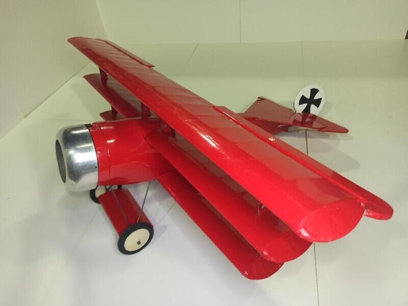 FOKER DR1 TRIPLANO PARA MOTOR 40