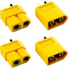 PAREJA CONECTOR XT60 MACHO Y HEMBRA