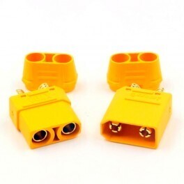 PAREJA CONECTOR XT90 MACHO Y HEMBRA