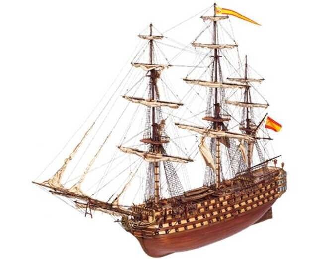NAVIO SANTISIMA TRINIDAD 1/90