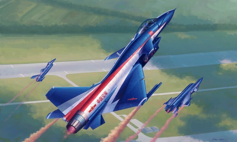 PLAAF J-10AY VIGOROUS DRAGON 1:48