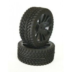 PAREJA DE RUEDAS TURING 1/10 SPORT EXAGONO 12MM