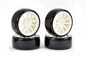 CUATRO RUEDAS DRIFT LLANTA BLANCA EXA 12MM