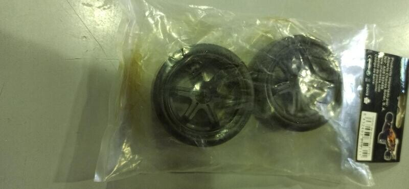 PAREJA DE RUEDAS SLEEP PISTA 1/10 PARA TURING