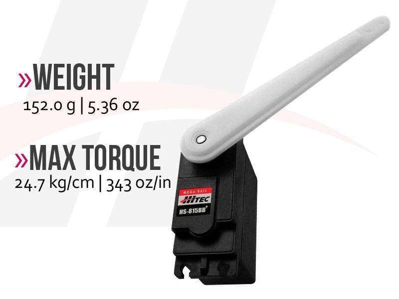 SERVO DE VELAS 24 KG. HITEC HS-815BB