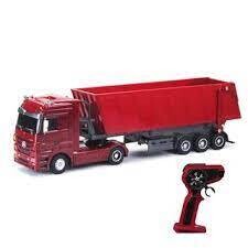CAMION VOLQUETE 1/32 ROJO