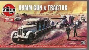 88MM GUN & TRACTOC 1/76