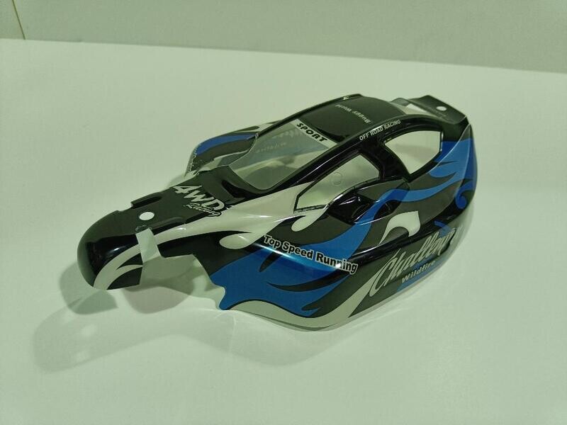 CARROCERIA BUGGY 1/10 EXPLOSION AZUL