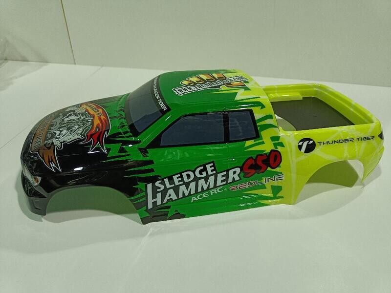 CARROCERIA MTA-4 EXPLOSION 1/8 VERDE