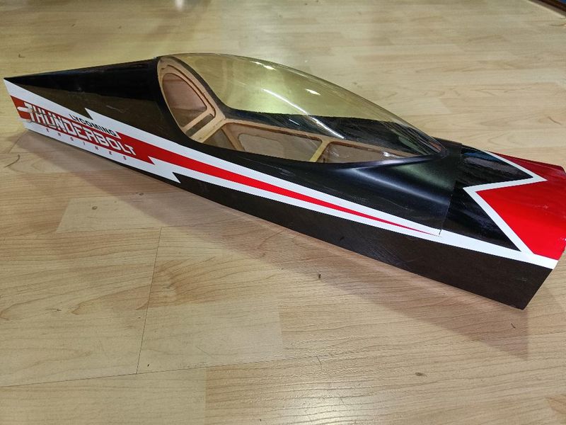 FUSELAJE SBACH 342 PARA MOTOR 55 CLOW