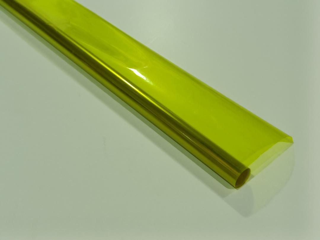 FILM RECUBRIMIENTO ALAS AMARILLO TRANSPARENTE ROLLO 2 X 0,64 MTS