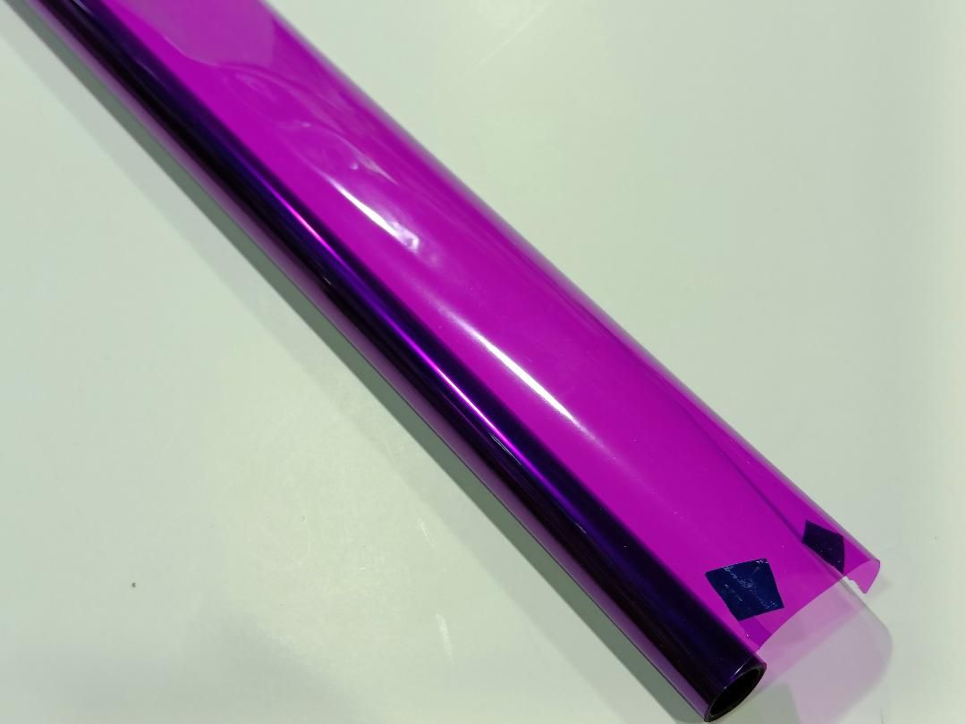 FILM RECUBRIMIENTO ALAS MORADO TRANSPARENTE ROLLO 2 X 0,64 MTS