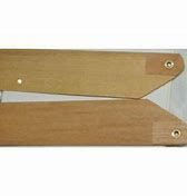 JUEGO DE PALAS MADERA ORIGINAL ROBBE  450 MM