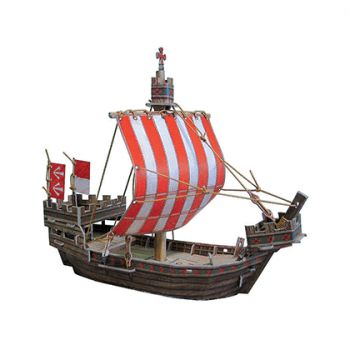 BARCO MEDIEVAL. CARTON DURO