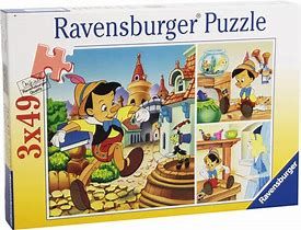 3 PUZZLES DE PINOCHO DISNEY  49 PIEZAS CADA UNO