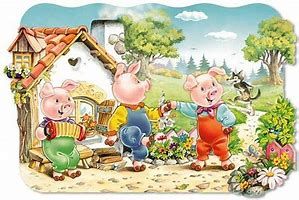 PUZZLE LOS TRES CERDITOS 20 PIEZAS GRAN TAMAÑO