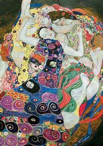 GUSTAV KLIMT DIE JUNG FRAU 1500 PIEZAS
