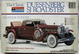 OFERTA MAQUETA DUESENBERG ROADSTER 1/24 EMPEZADO, SIN MANUAL