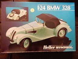 OFERTA MAQUETA BMW 328 1/24 EMPEZADA SIN MANUAL