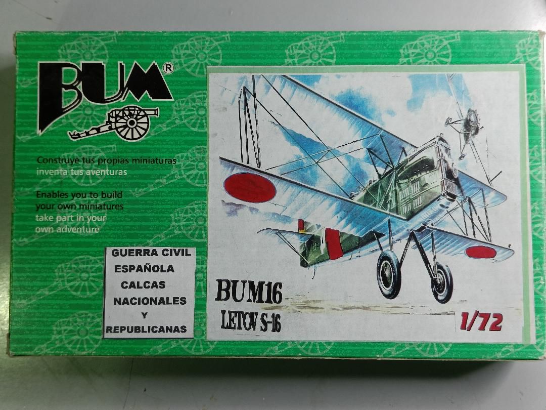 CON CALCAS GUERRA CIVIL ESPAÑOLA POLICARPOV R-5  1/72