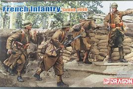 FIGURAS 1/35 FRENCH INFANTRY 4 UNIDADES