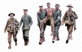 FIGURAS  1/35  6 UNIDADES BRITISH AND GERMAN SOLDIERS