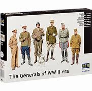 FIGURAS  1/35  6 UNIDADES THE GENERALS OF WW II