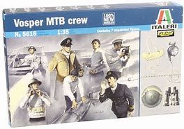 TRIPULACION LANCHA VOSPER MTB CREW 1/35