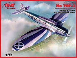 HE 70F-2 SPANISH AIR FORCE 1/72