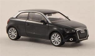 AUDI A1 NEGRO 1/87
