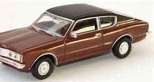 HERPA  1/87 FORD TAUNUS MARRON TECHO NEGRO