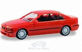 HERPA BMW 5er  TM  ROJO 1/87