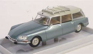 BREKINA 1/87 CITROEN DS BREAK AZUL METAL
