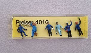 PREISER FIGURAS HO FERROVIARIOS
