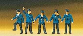PREISER FIGURAS HO PERSONAL FERROVIARIO