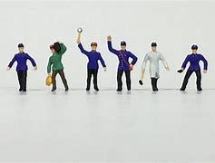 PREISER FIGURAS HO TRABAJADORES FERROVIARIOS
