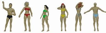 ANESTE FIGURAS BAÑISTAS HO