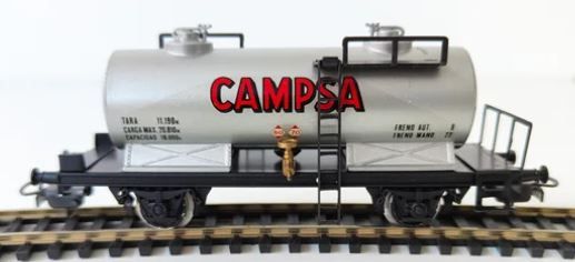 VAGON CISTERNA CAMPSA ELECTROTREN H0