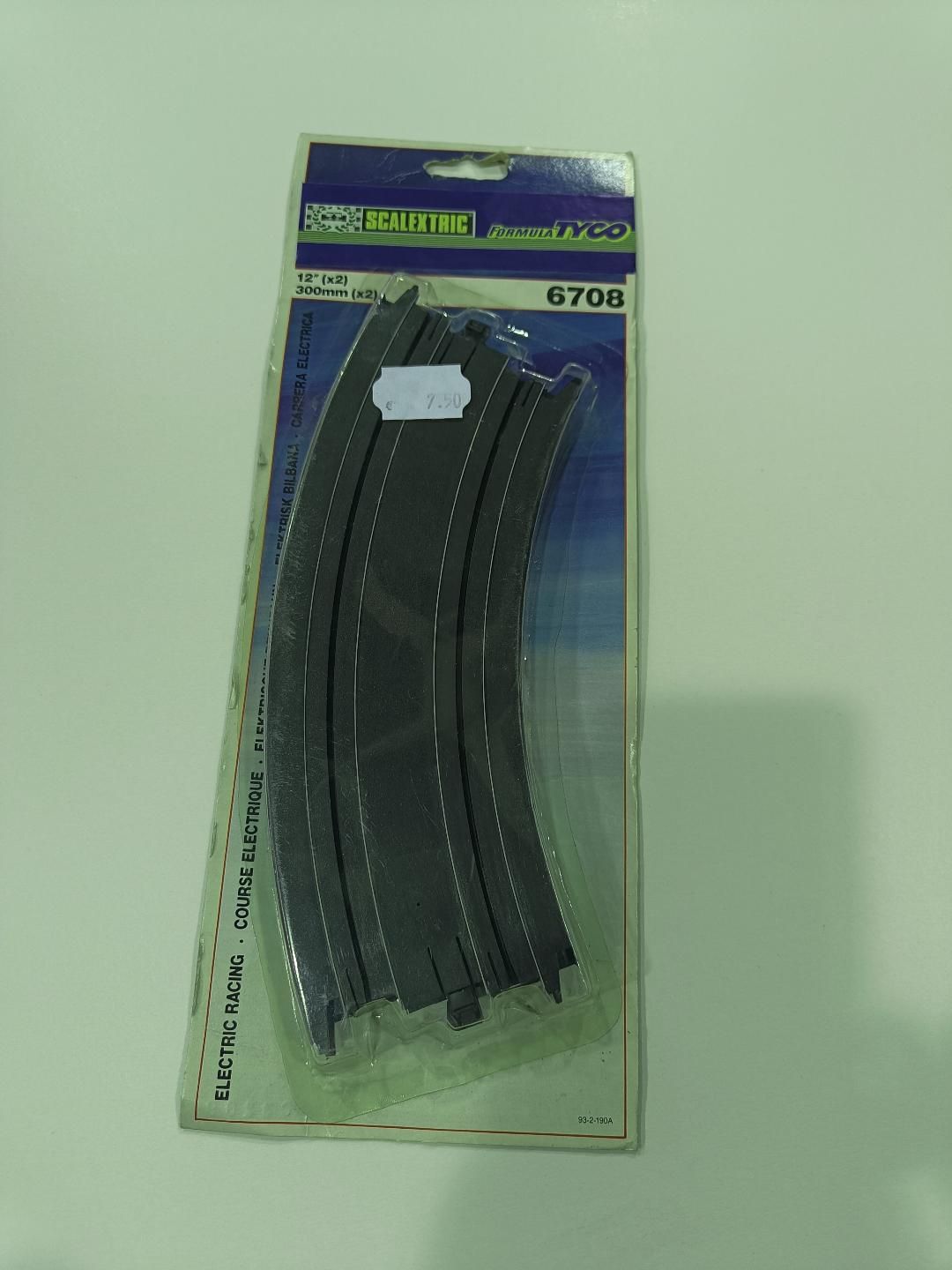 SCALEXTRIC FORMULA TYCO CURVAS EXTERIOR 2 UNIDADES