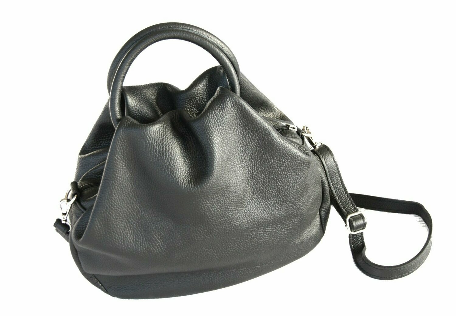 Umhängetasche mittel, Farbe: schwarz
