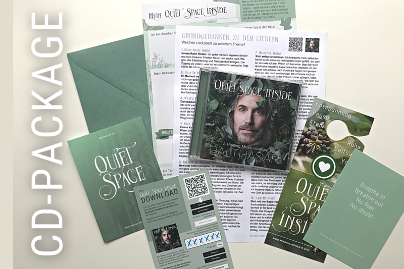 CD Quiet Space Inside - Package