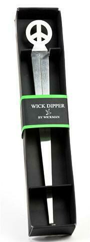 Wick Dipper with Peace Sign Motif