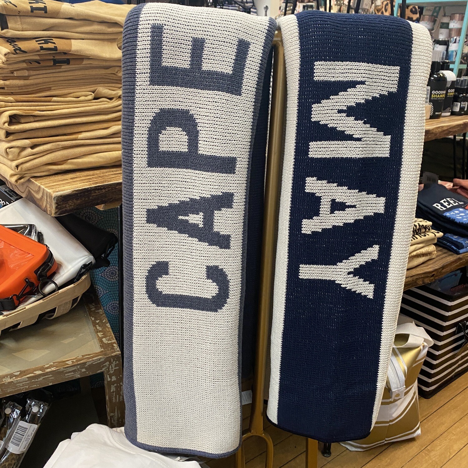 Cape May Knit Throw x Binghamton Knitting Co.