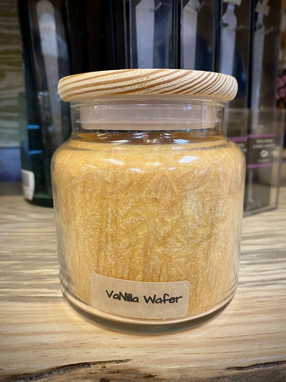 VaNilla Wafer Apothecary Jar Candle