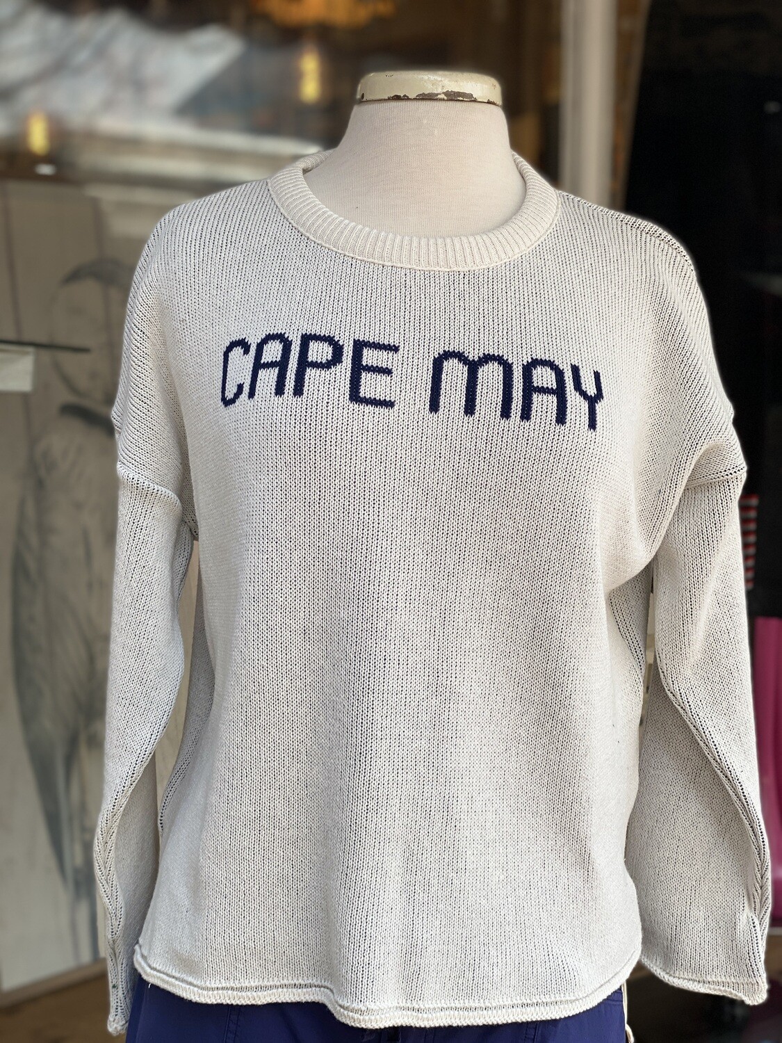 Boxy Cape May Sweater by Binghamton Knits