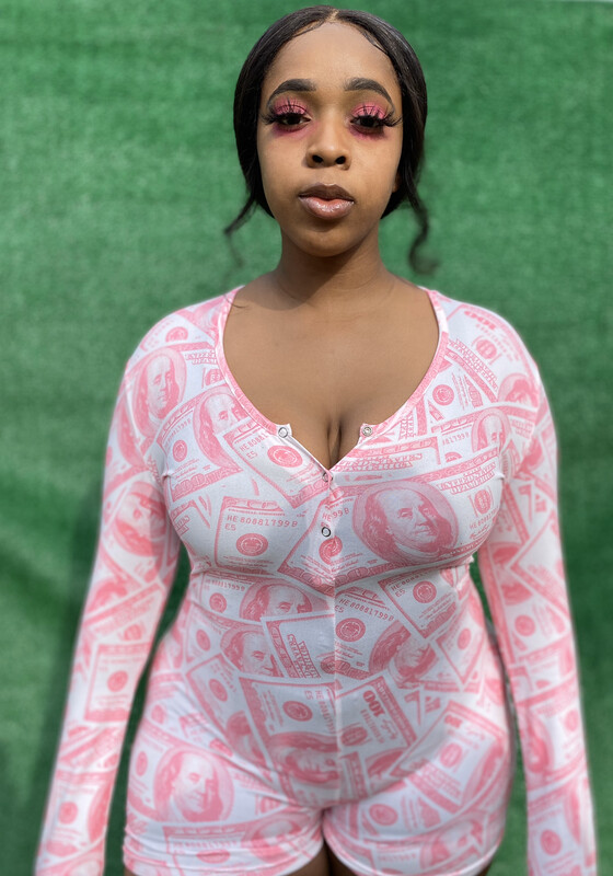 Pink Bills Onesie 