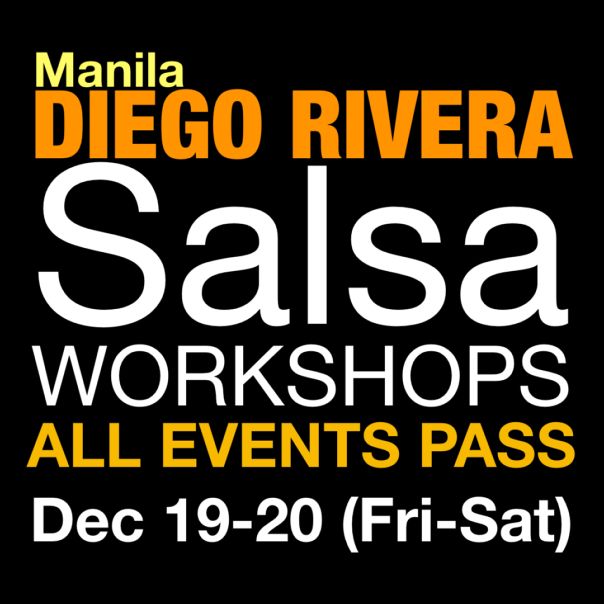 2025 Diego Rivera Salsa Workshops (All Events)