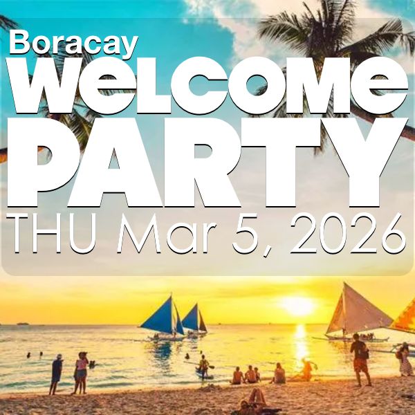 2026 WELCOME PARTY 2026 WELCOME PARTY